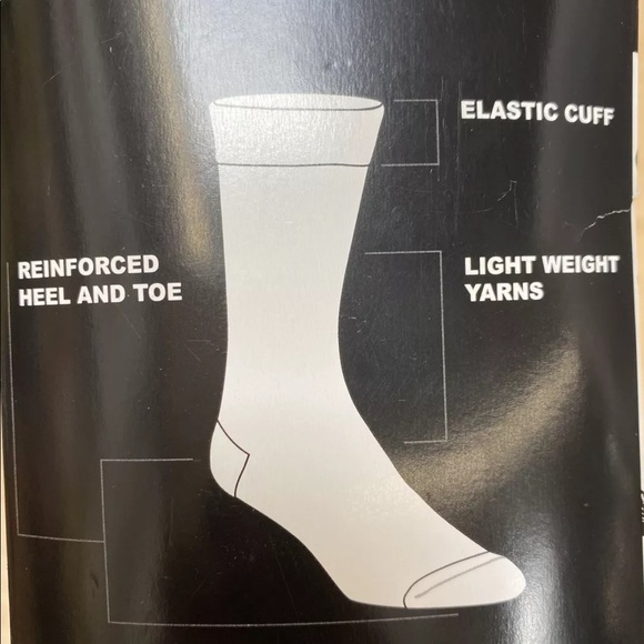 The Office TV Show Socks 6 Pair Mens Size 8-12 New - Picture 2 of 5